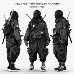 Ninja Midnight Shadow Warrior 3d model