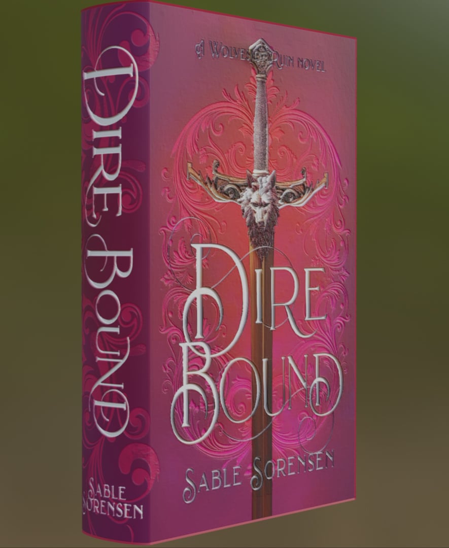 Dire Bound - Book Litho 3d model