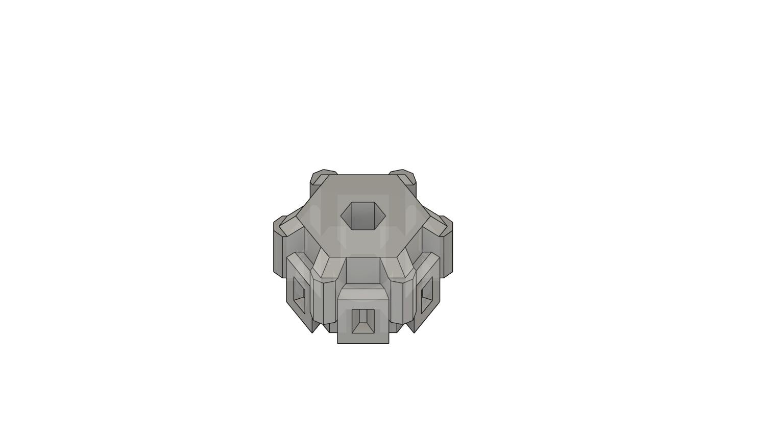 MiniBit Thumb Driver - Screwdriver, Misc Bits 3d model