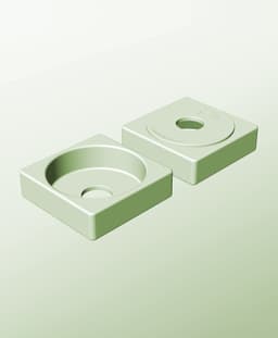 CS128-40-P Stackable pierced component box for creative makers 3d model