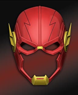 The Flash varian helmet 3d model