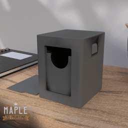 Snap Shut Deck Box - Window Version 3d model