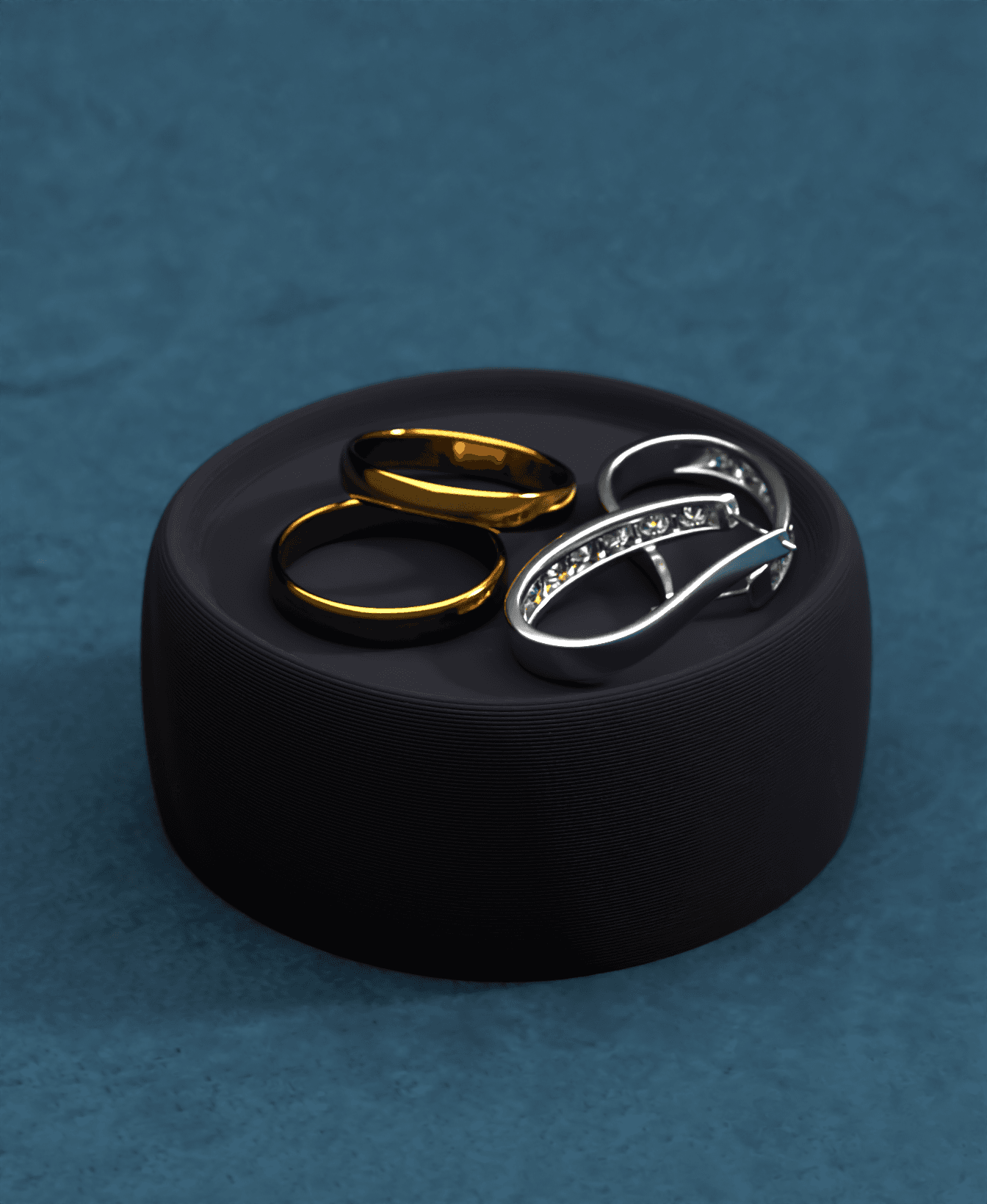 Minimal Ring Plate 3d model