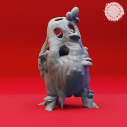 Myconid Colony - Tabletop Miniatures (Pre-Supported) 3d model