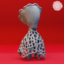 Myconid Colony - Tabletop Miniatures (Pre-Supported) 3d model