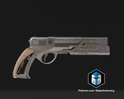 Jedi: Survivor Model 13 Blaster - 3D Print Files 3d model
