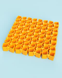 Auxetic Cubes // 18mm 8x8 3d model