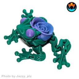 Rose Frog 3d model