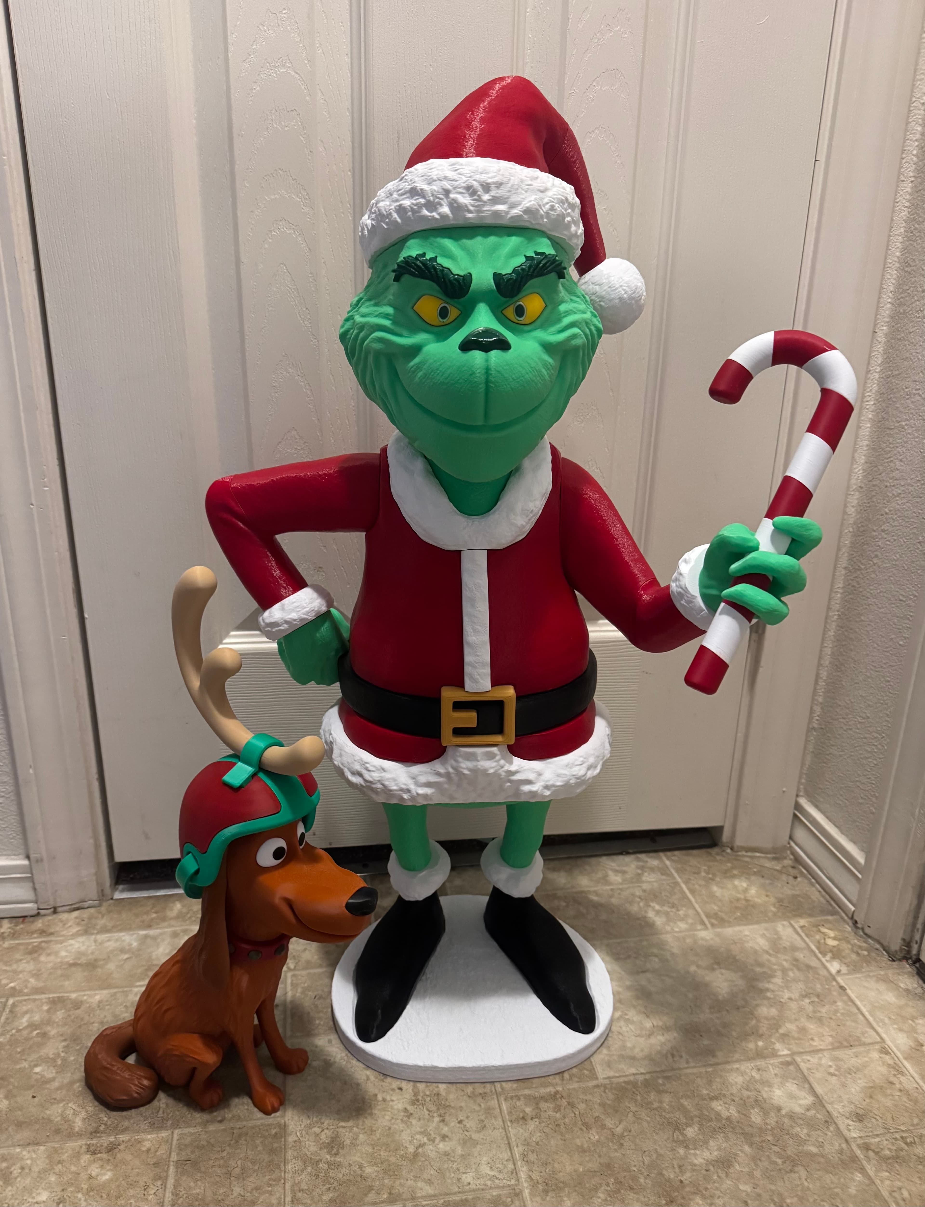I love this Grinch so much and just had to blow up a Max that I found on Makerworld to go with him. Now a Cindy Lou Who would complete the set. Any chance you might be thinking about Cindy too?