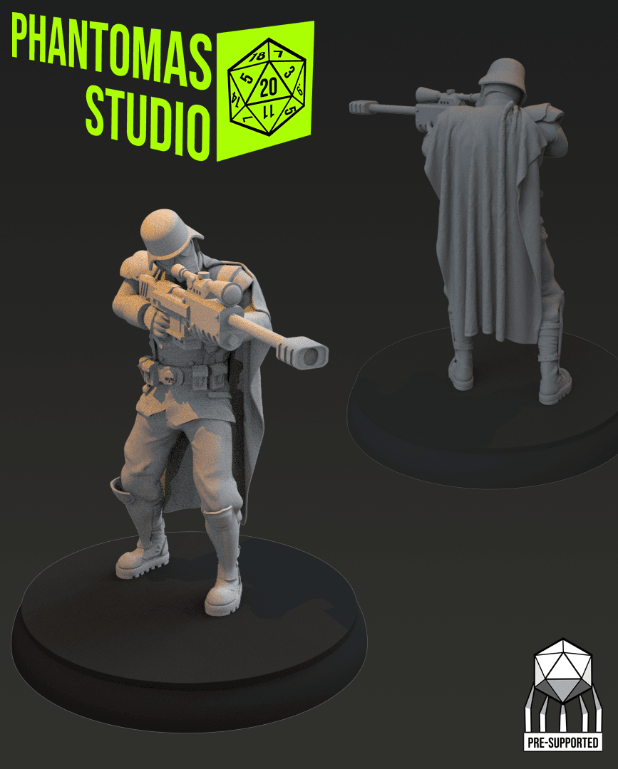 Lycan Snipers 3d model