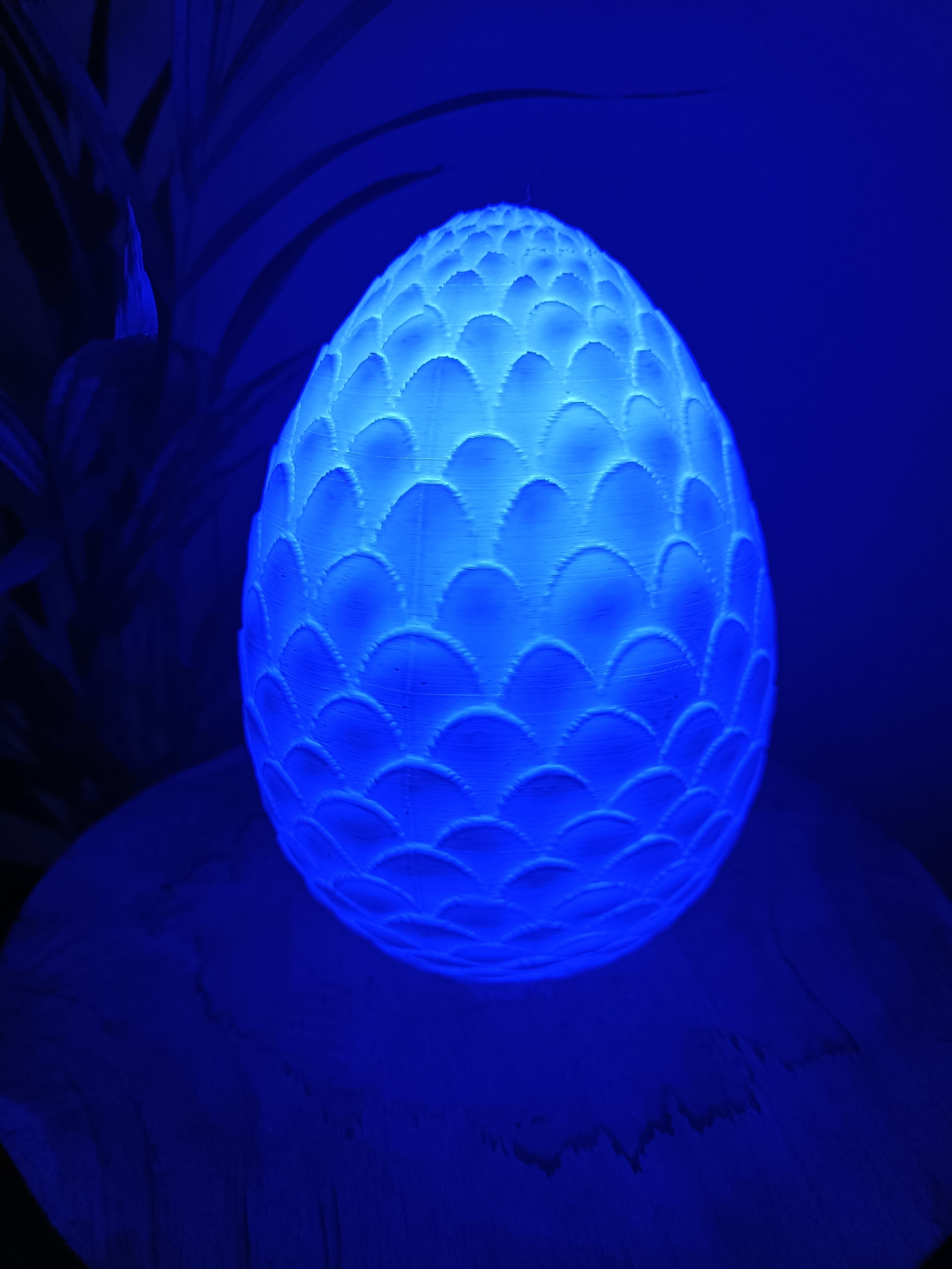 Dragon Egg Lamp 3d model