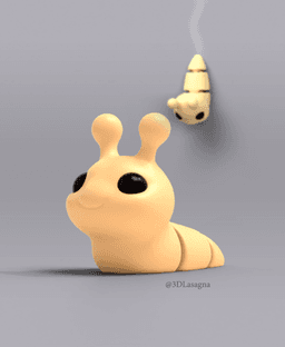 Free 3DL Slug 3d model