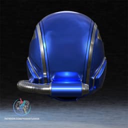 Captain America 4 Hypersonic Mask 3D Printer STL File 3d model