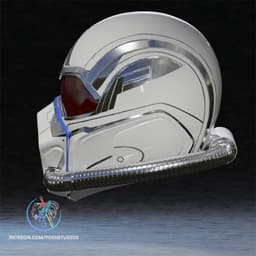 Captain America 4 Hypersonic Mask 3D Printer STL File 3d model