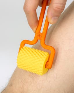Spike Roller // Accupressure Massage Roller 3d model