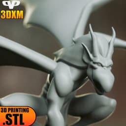 Gargoyles Brooklyn STL for 3D Printing ChibiSTL 3DXM 3d model