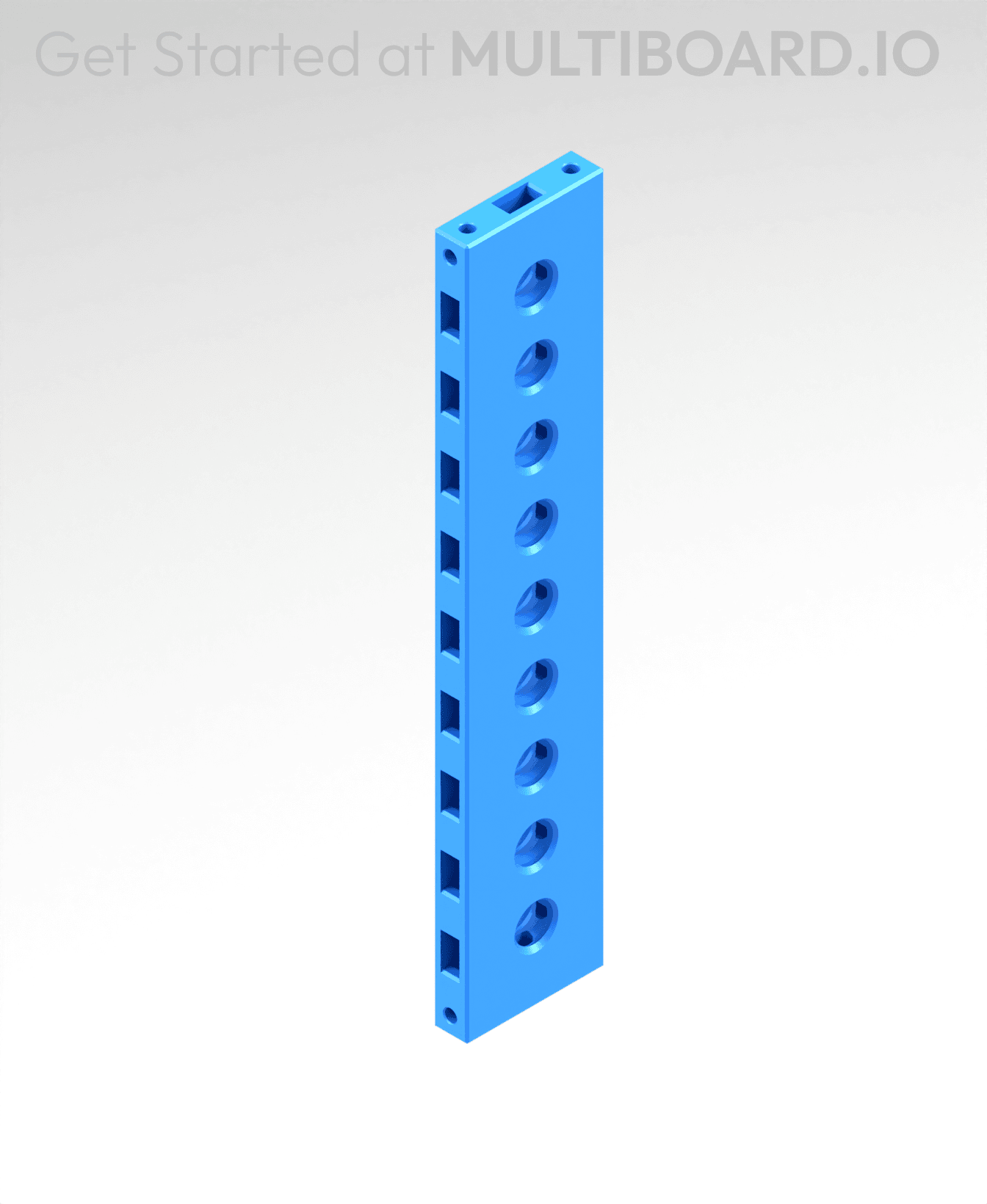 5 MU - Small Thread - I Multiboard Beam 3d model
