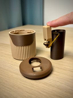Toothpick Dispenser | Pop-up Toothpick Holder 3d model