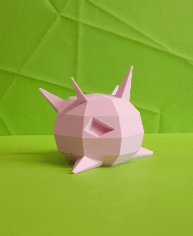 Cascoon Low Poly Pokemon 3d model