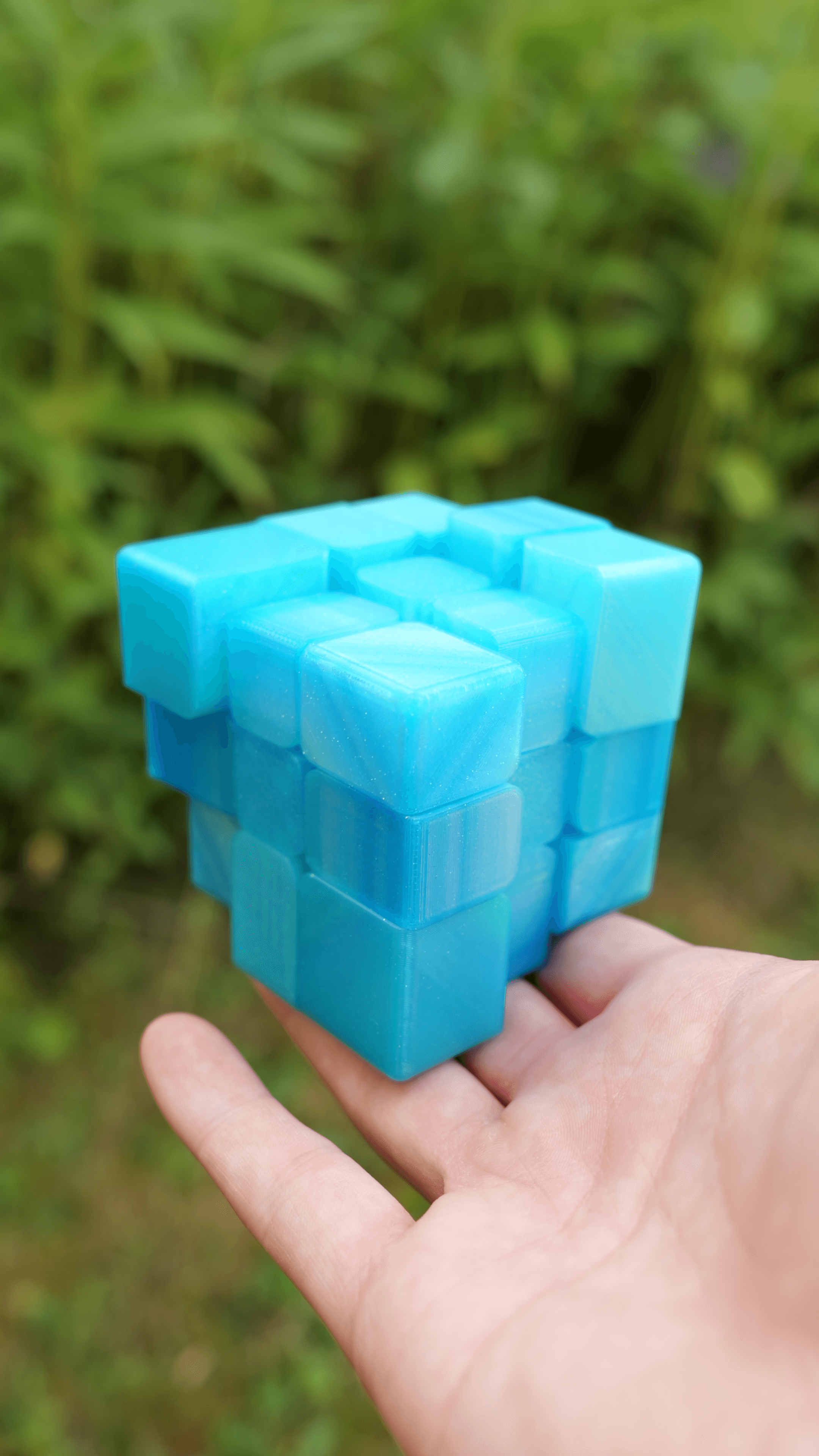 Asymmetry Cube Puzzle 3d model