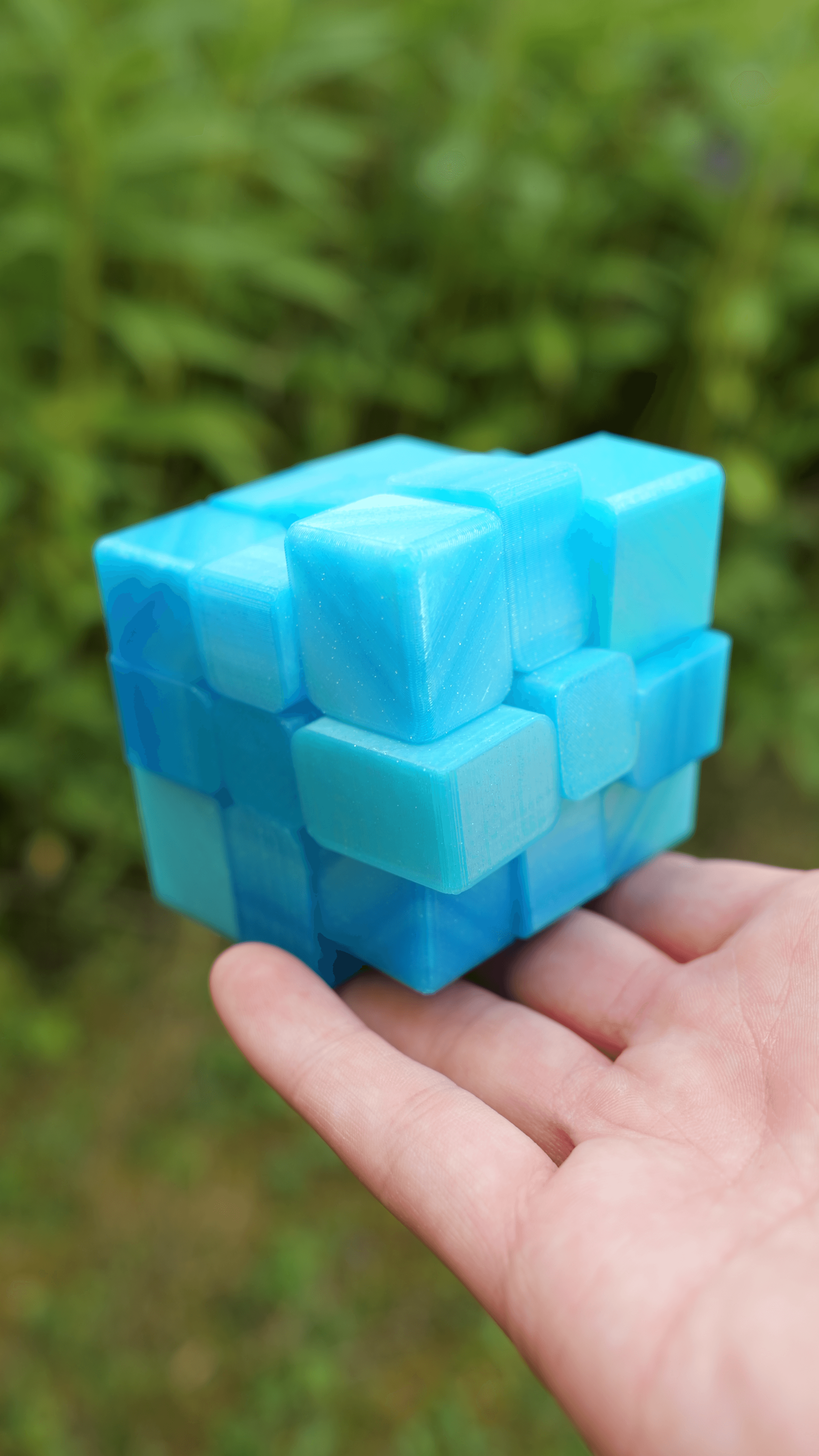 Asymmetry Cube Puzzle 3d model