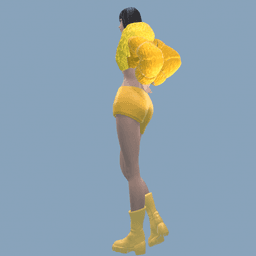 Beautiful Model Woman v2 3d model