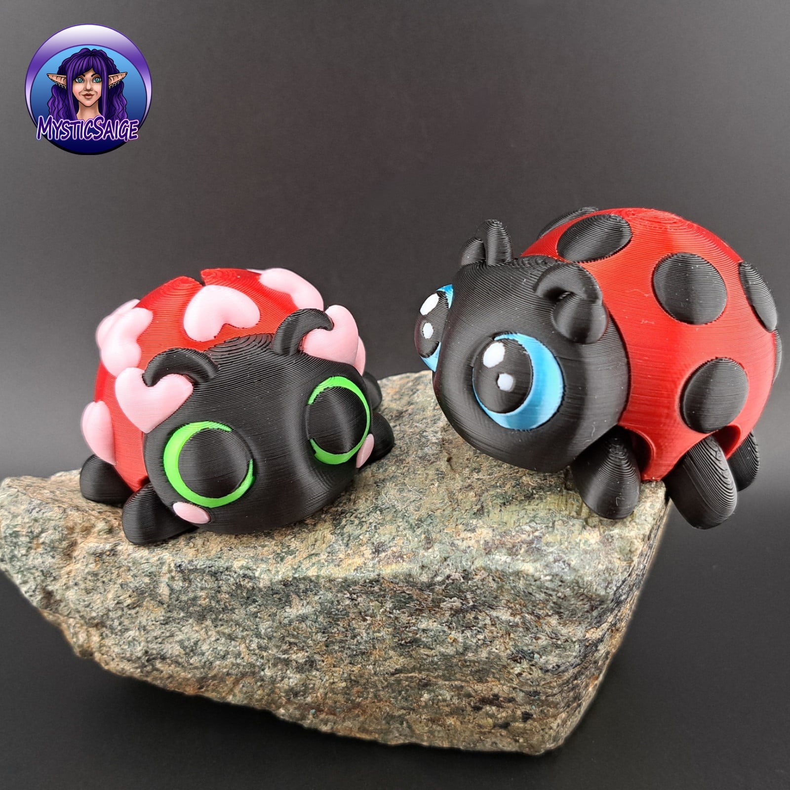 Ladybug Puff - Exclusive Model 3d model