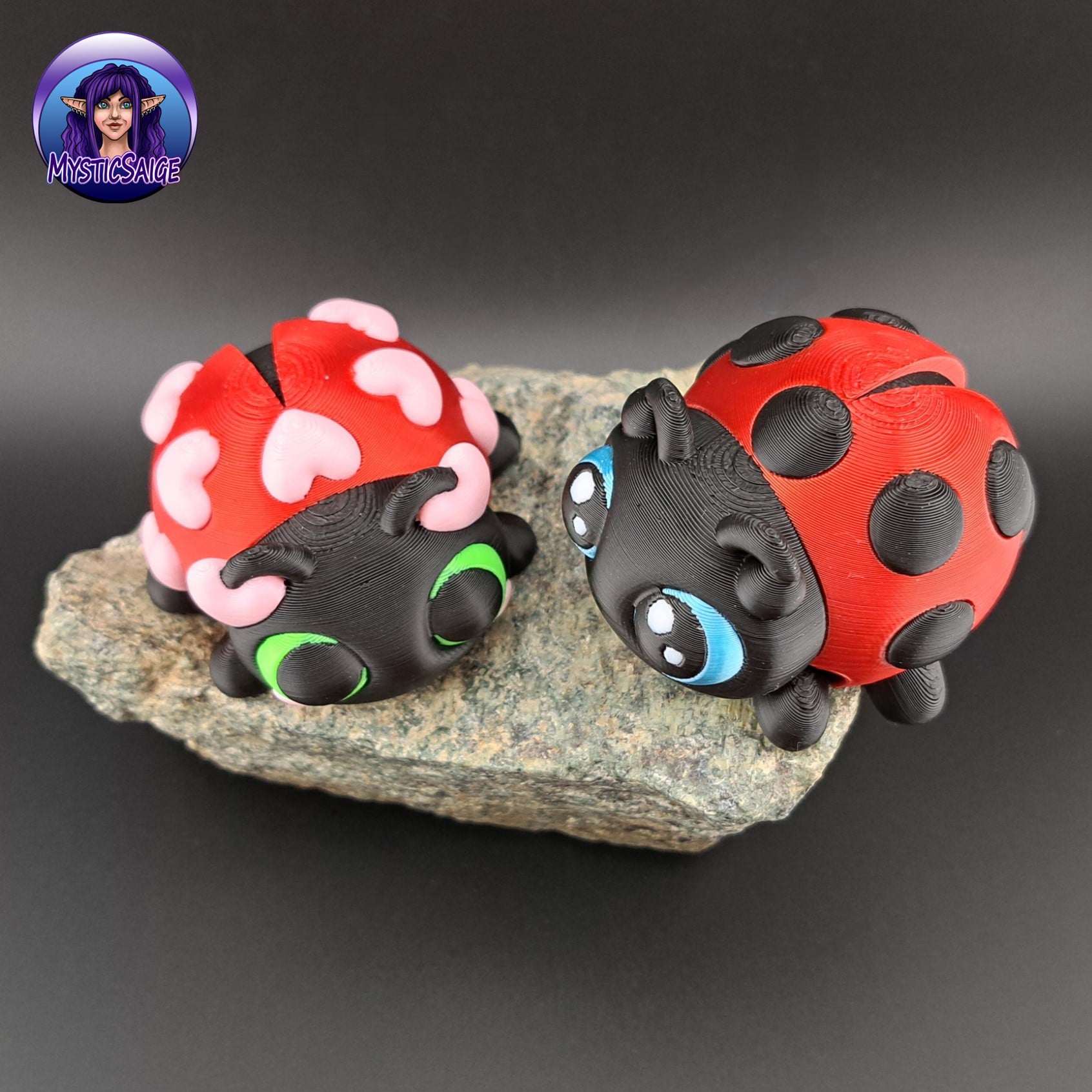 Ladybug Puff - Exclusive Model 3d model