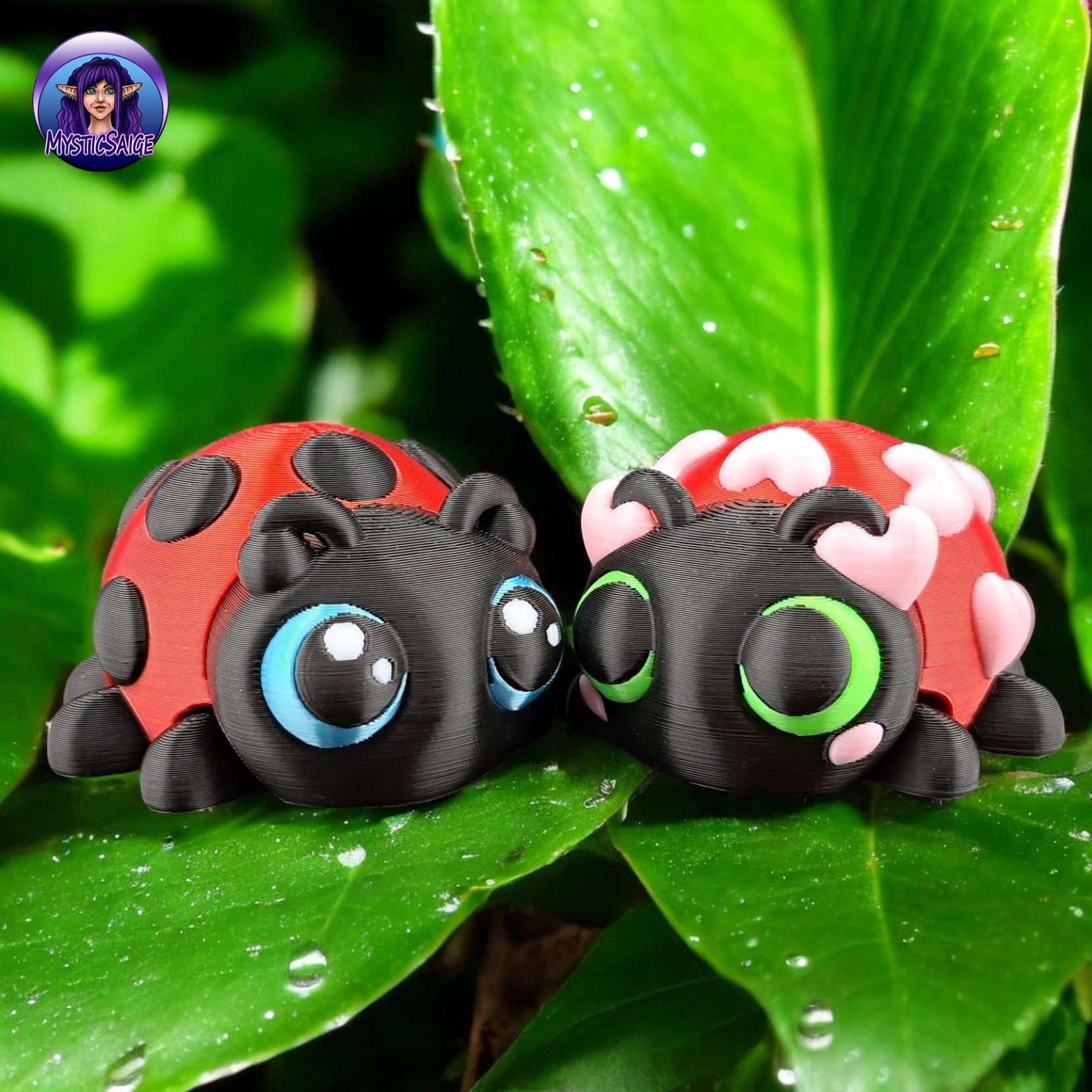 Ladybug Puff - Exclusive Model 3d model
