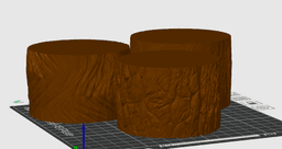 Wooden Vases 3d model