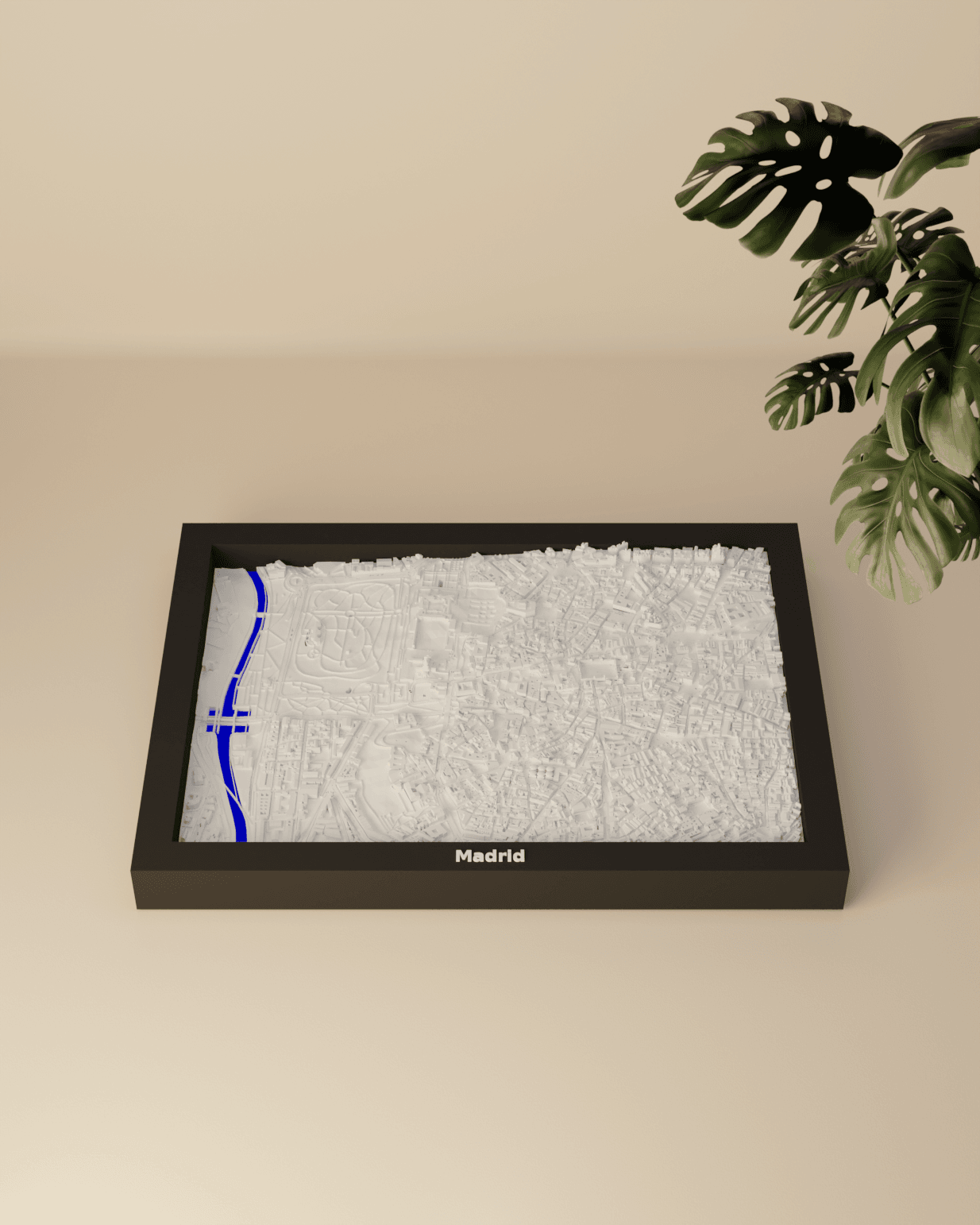 Madrid - 3D Miniature 3d model