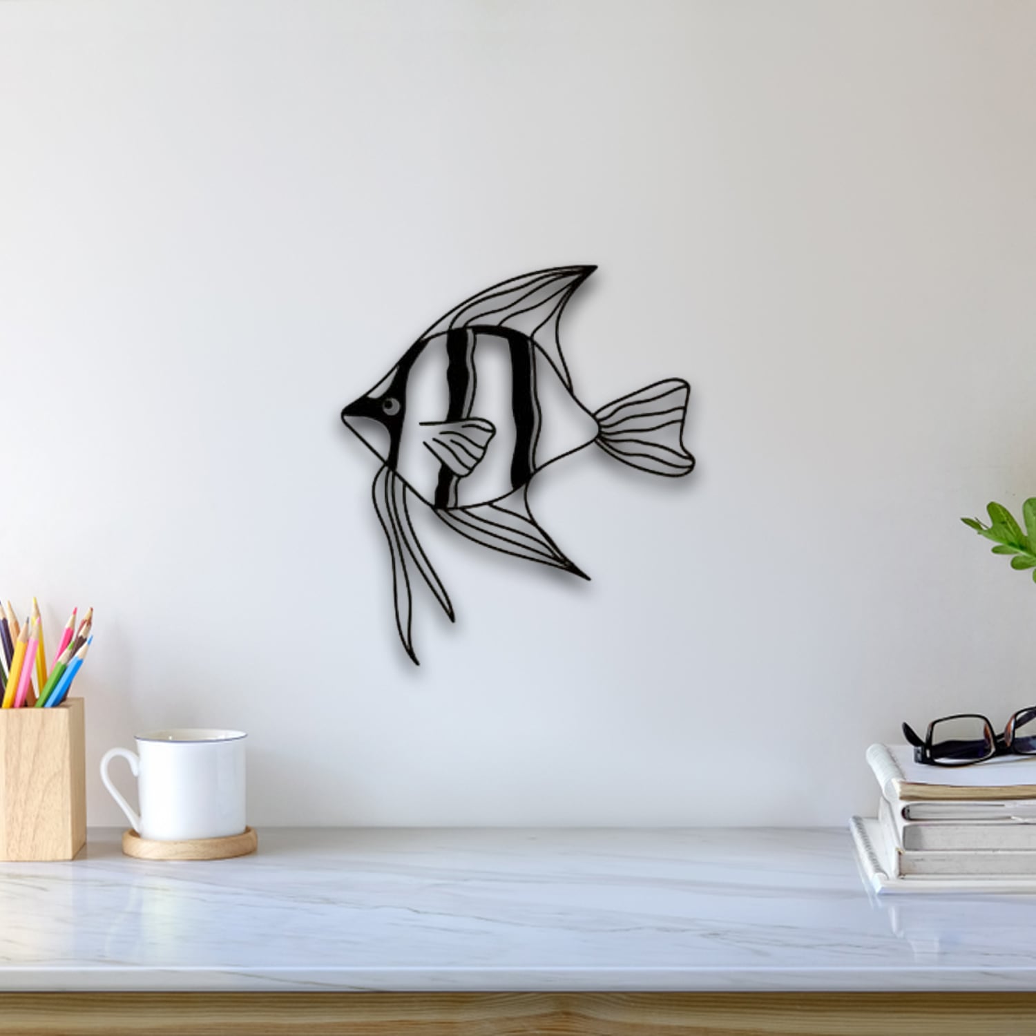 Fish Wall Art 3d model