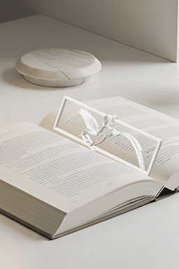 Pegasus Bookmark, Gift Idea 3d model