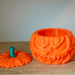 Jack O' Lantern Bowl 3d model