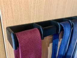 Single Tie Rack 3d model