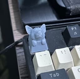 Corgi Keycap 3d model