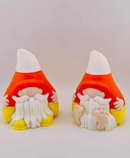Candy Corn Gnome 3d model