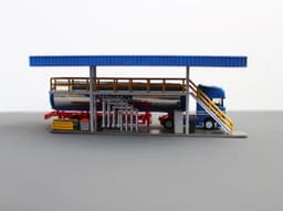 N Scale Tank Truck Loading Platform Top 3d model