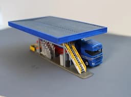 N Scale Tank Truck Loading Platform Top 3d model