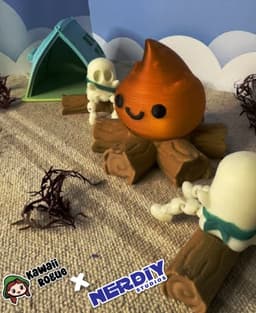 NerDIYStudios Collab: Campfire Ghost Stories 3d model