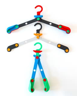 EZPZ Hanger // Folding Clothes Hanger 3d model