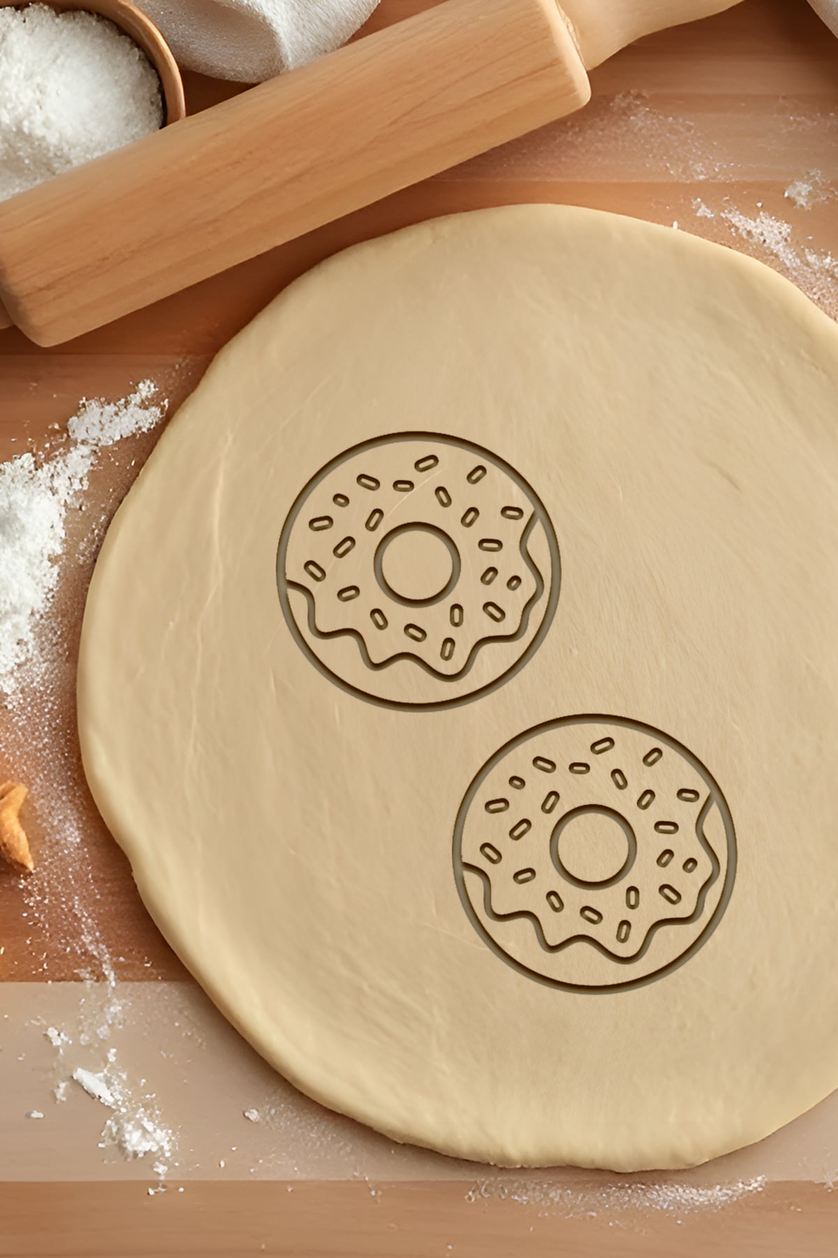 Donut Cookie Cutter, Biscuit Cutter 3d model