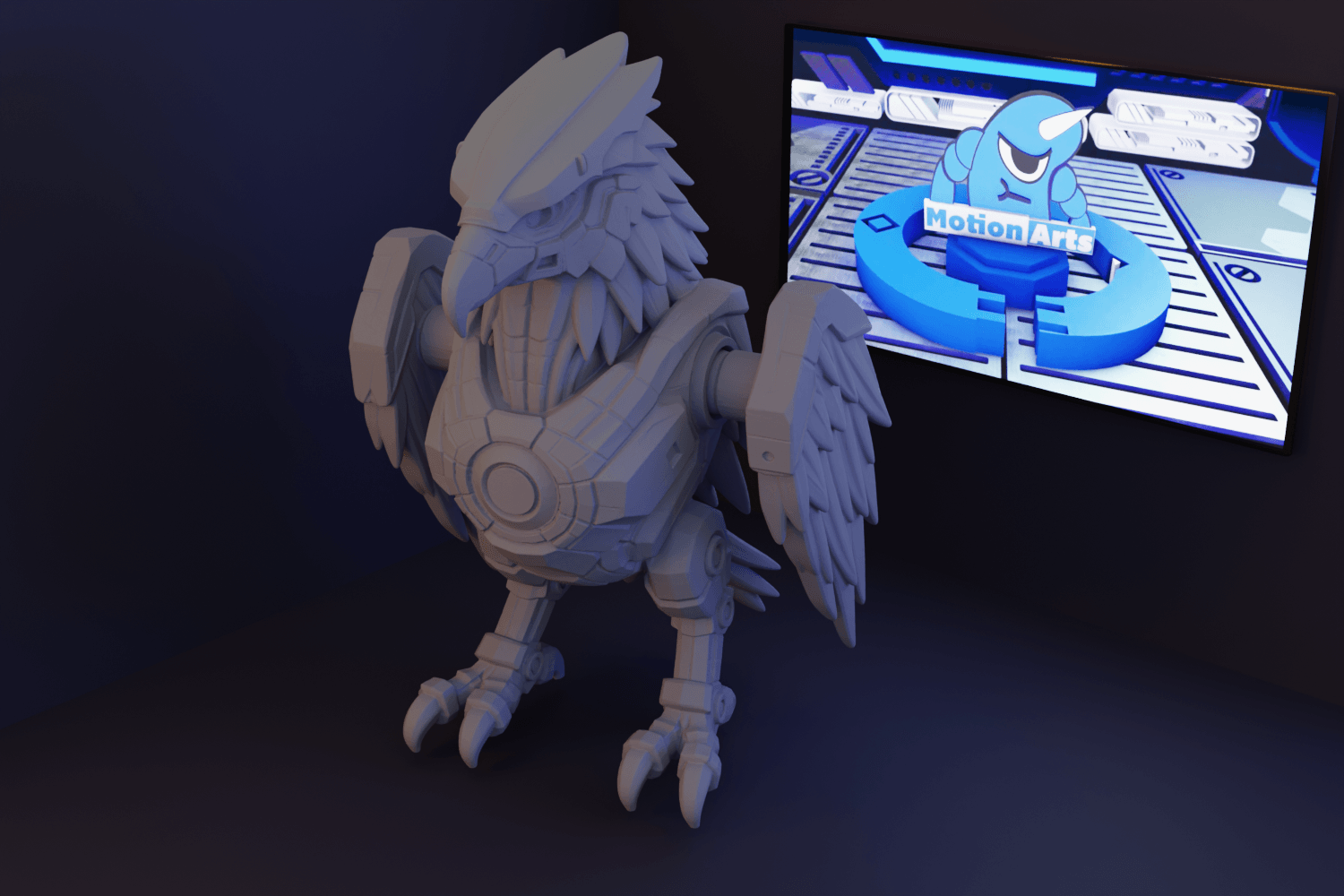 Aguia robotica.stl 3d model