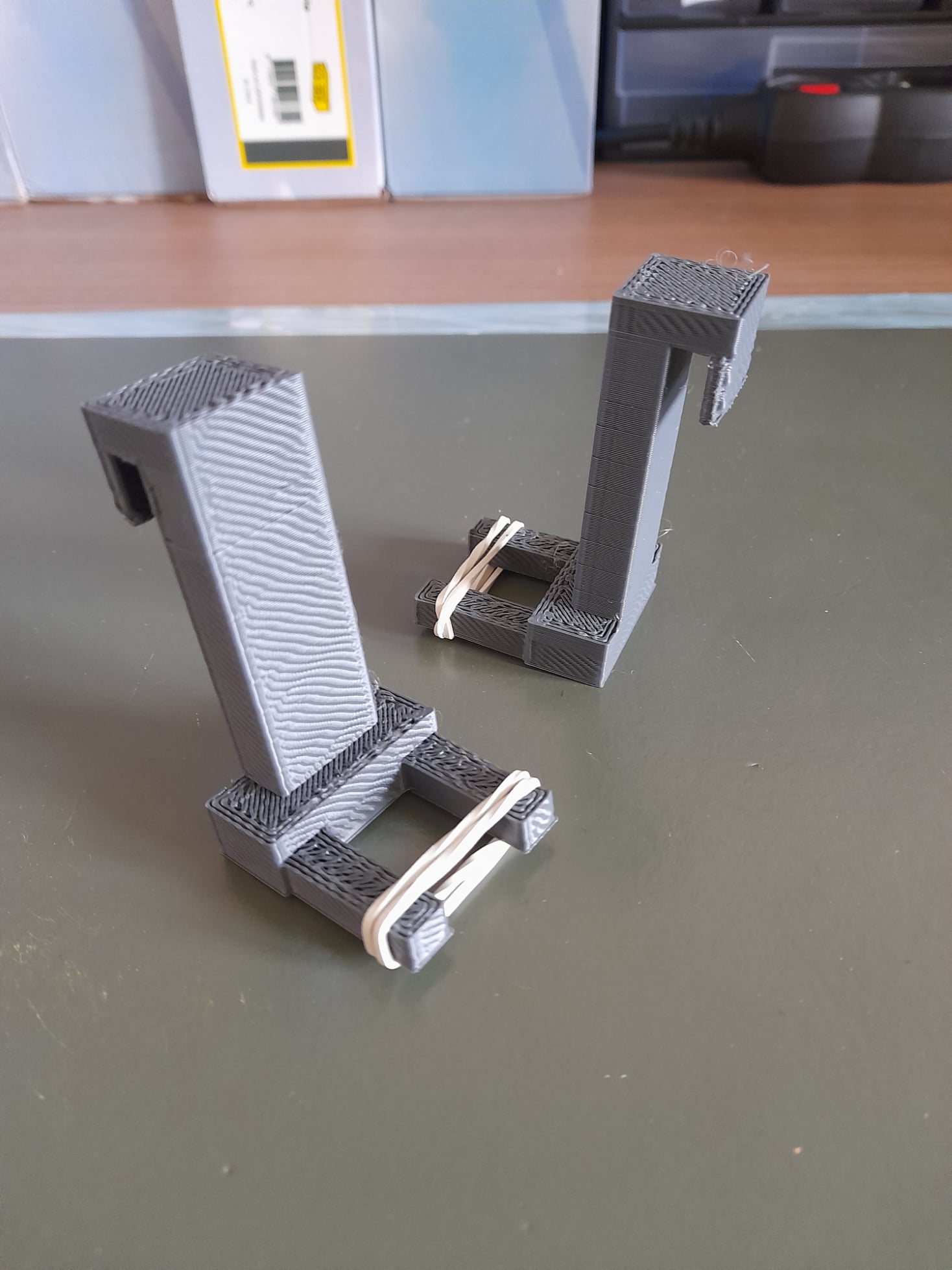 caliper holder with hook 3d model