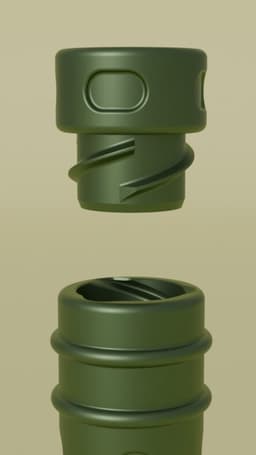 EDC PILL CONTAINER 3d model