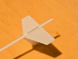 Slope Glider for Hand and Rubber Band Start 3d model