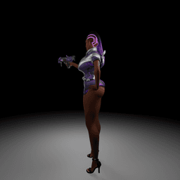 Sexy Sombra v2 3d model