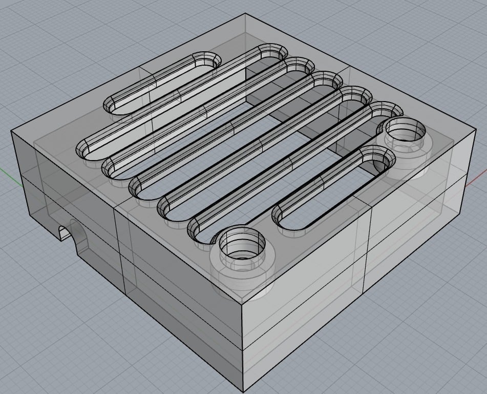 Anet A8 Extruder Fan Cover 3d model