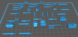 MG Set 2 3d model