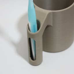 Rinse Cup with Holder 3d model